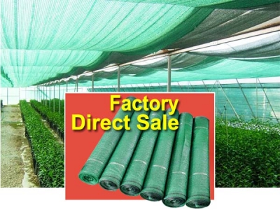 Factory Direct Sale green shade net for greenhouse shading